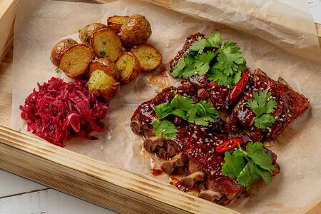 Свиные ребрышки Asian style 