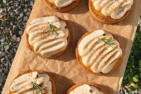 Тарталетки с цитрусовым курдом