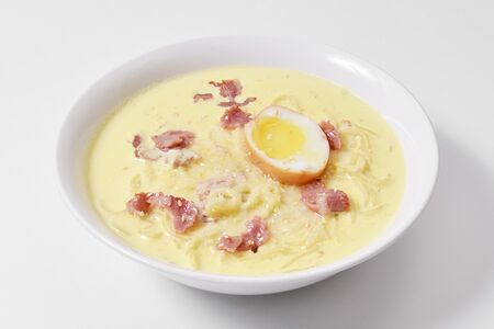 Рамен карбонара