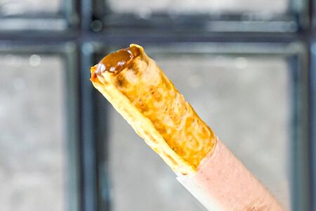 Вафельная трубочка