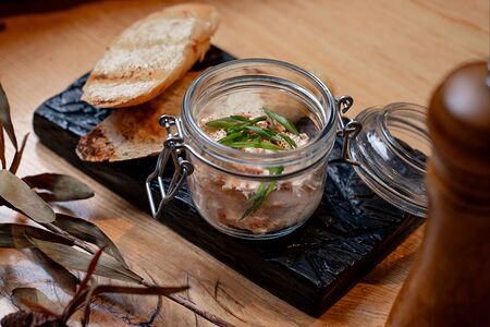 Риет из копченого лосося