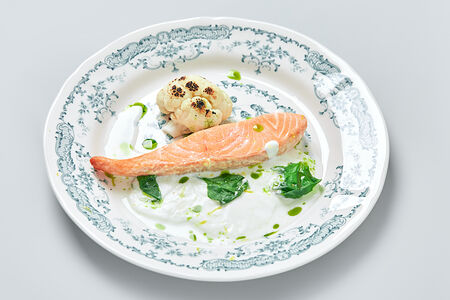 Стейк из лосося