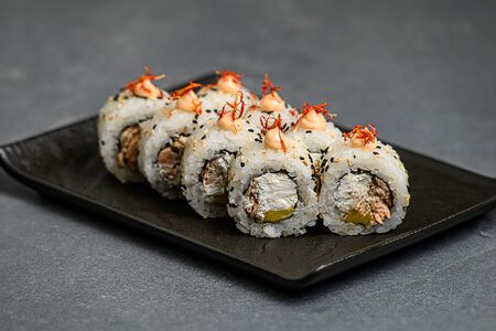 Манго-жареный Лосось