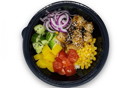 Поке с курицей