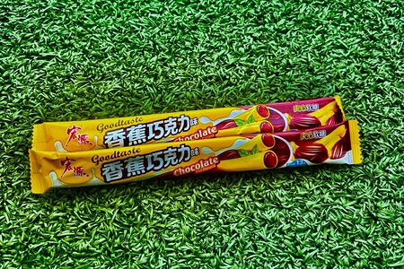 Мягкая конфета Банан-шоколад