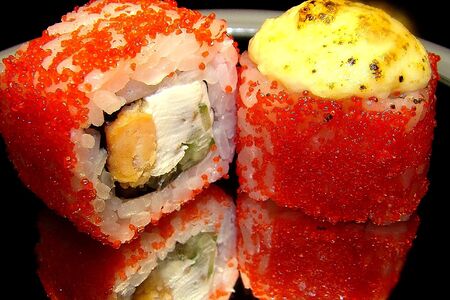 Запеченный лосось терияки