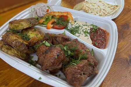 Комплексный обед из свиной Шейки от шефа