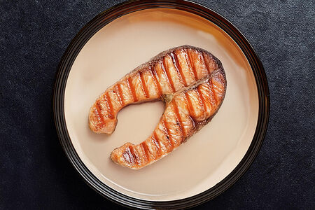 Стейк из семги