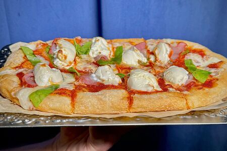 Бекон, шпинат + мягкий сыр