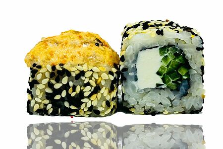 Запеченный сырный с угрем