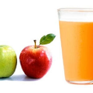 Свежевыжатый яблочный сок