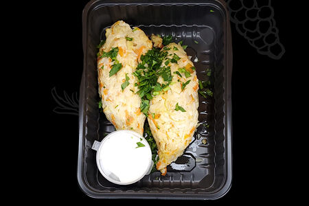 Ёжики куриные со сметаной