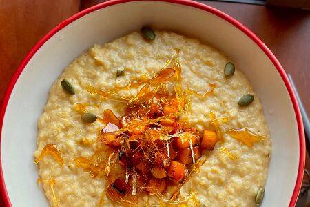 Каша пшенная с тыквой 