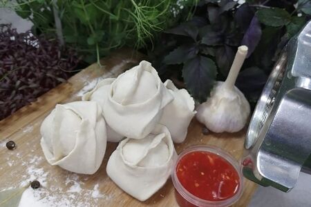 Манты с говядиной