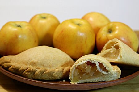 Кокрок с яблоками