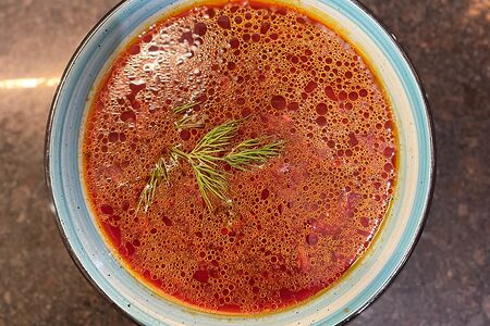 Борщ с говядиной