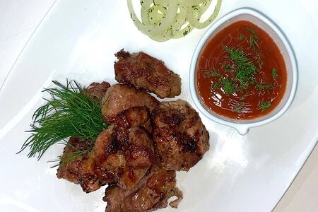 Шашлык из свиной шеи