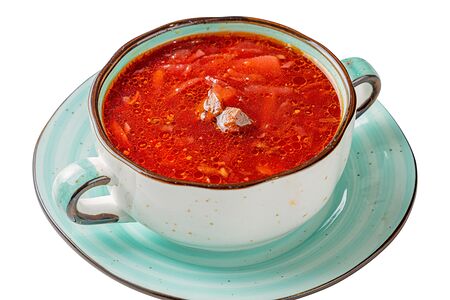 Борщ по-домашнему с говядиной