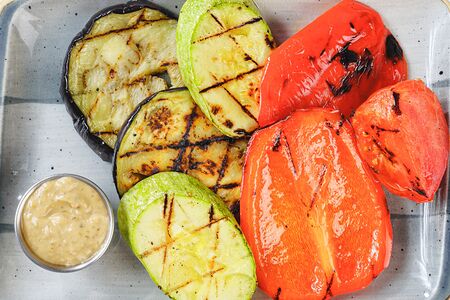 Овощи на мангале