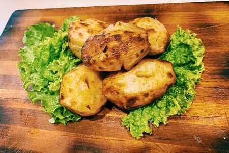 Картофель на мангале