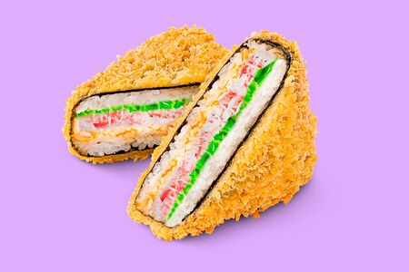 Криспи онигири краб