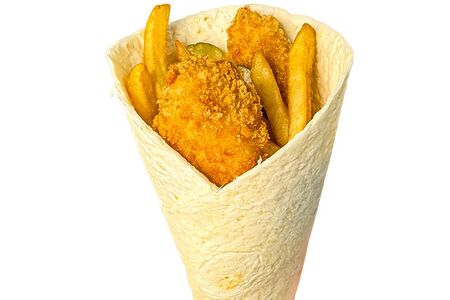 Рулле с куриными стрипсами