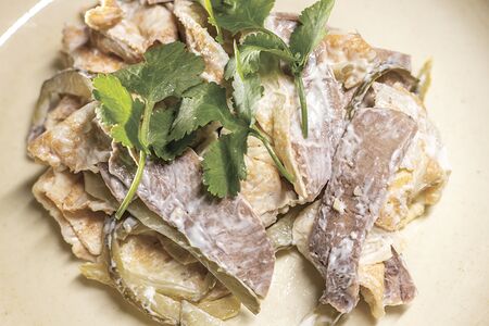 Салат из телячьего языка