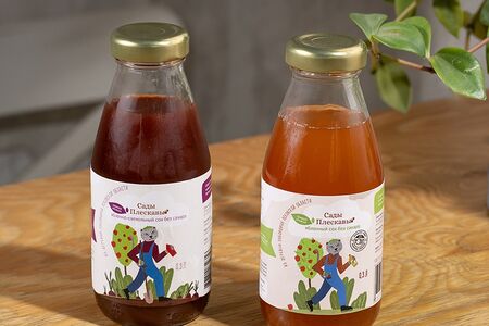 Яблочный сок Сады Плескавы