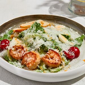Цезарь с креветками 