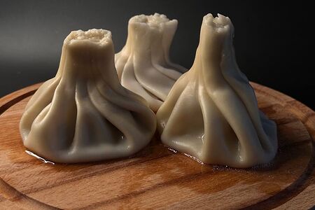 Хинкали варёные с сыром 