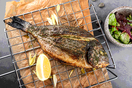 Дорадо на Гриле