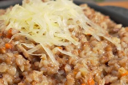 Гречетто с куриной отбивной