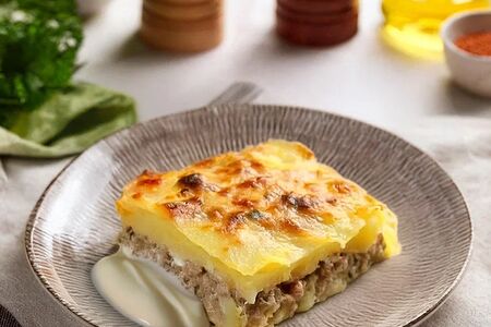 Картофельная запеканка с мясом