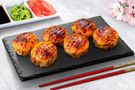 Запечённый ролл Бонито