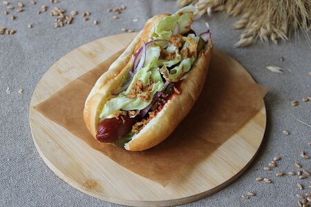 Хот-дог Овощной