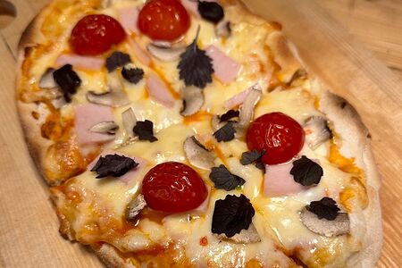 Пицца Ветчина-грибы мини