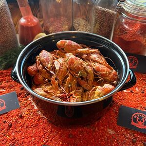 Раки Обжаренные в соусе Том-ям мелкие