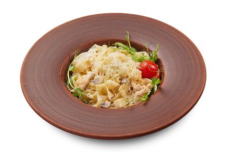 Феттуччине с курицей