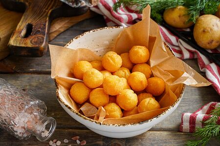 Картофельные крокеты