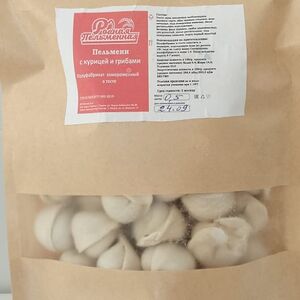 Пельмени с Курицей и грибами