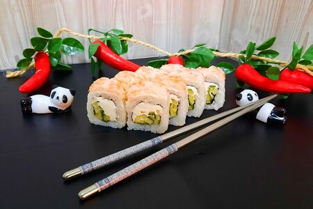 Филадельфия с креветкой