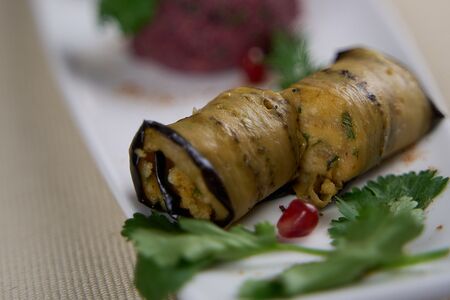 Бадриджани с орехами