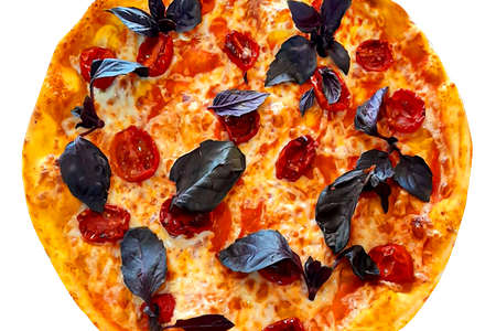 Маргарита с вялеными томатами и базиликом