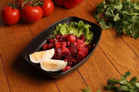 Винегрет овощной с яйцом