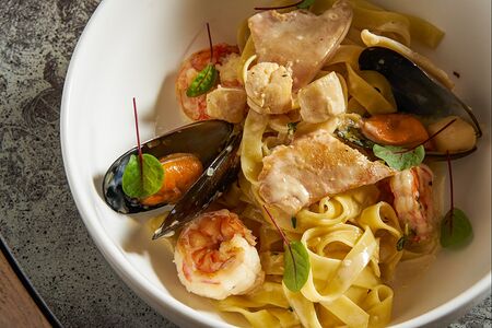 Паста с морепродуктами 