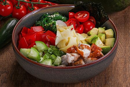 Поке с угрем