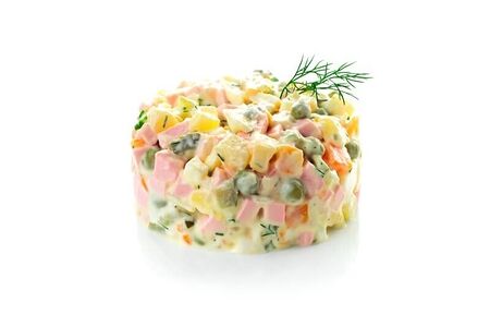 Салат Оливье по-домашнему