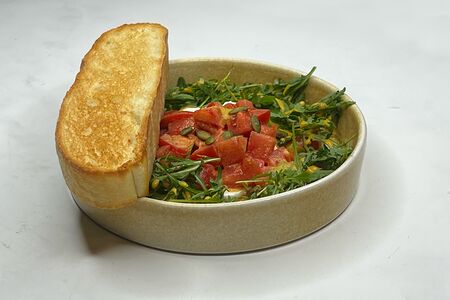 С томатом и сливочным сыром