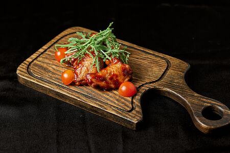 Крылышки в соусе барбекю 