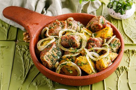 Оджахури из свинины 